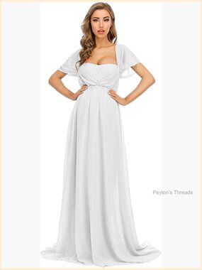 Off Shoulder Lace Maxi Dress for Maternity Photo Shoot Baby Shower Bridesmaid